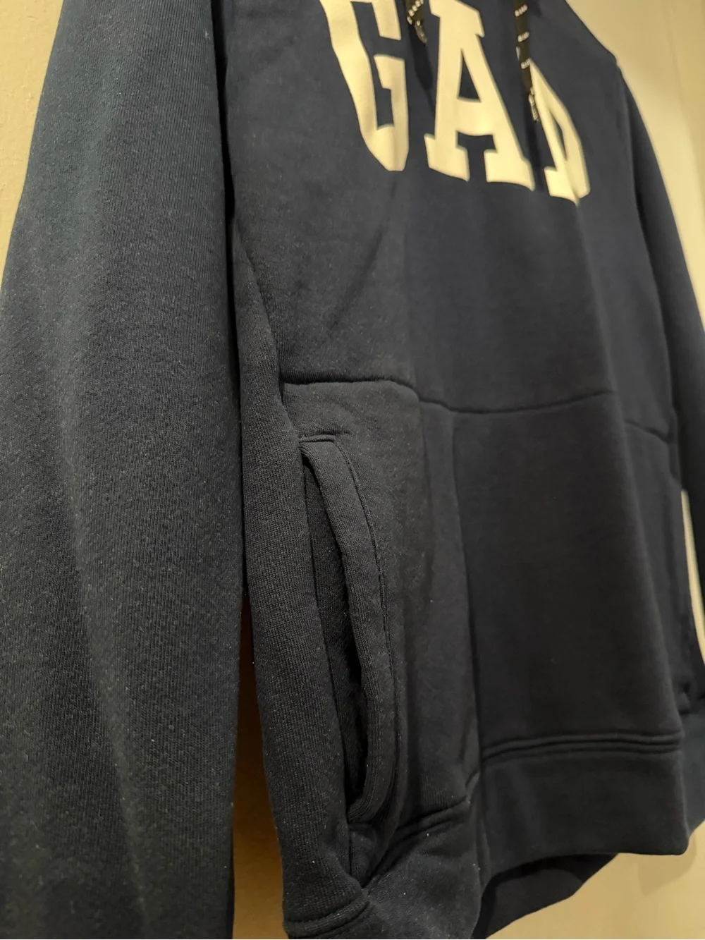 GAP MENS  Navy Blue Logo Hoodie Jacket